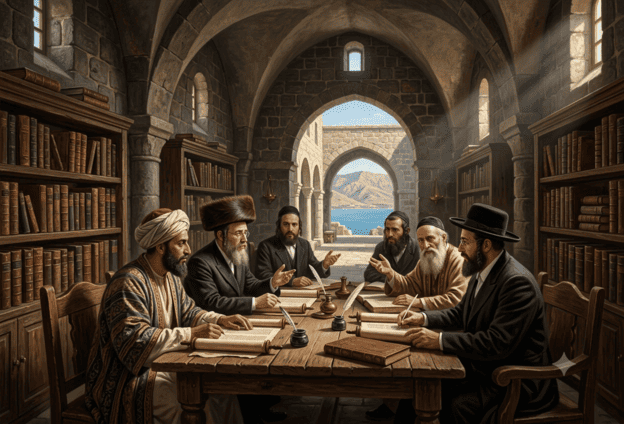 כתבי יד ועבודה הלכתית של למדני הפרושים בטבריה